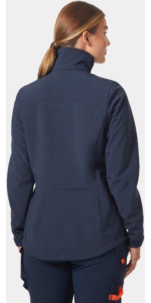 HellyHansenDamenSoftshelljackeLunaSoftsJacketNavy-XS