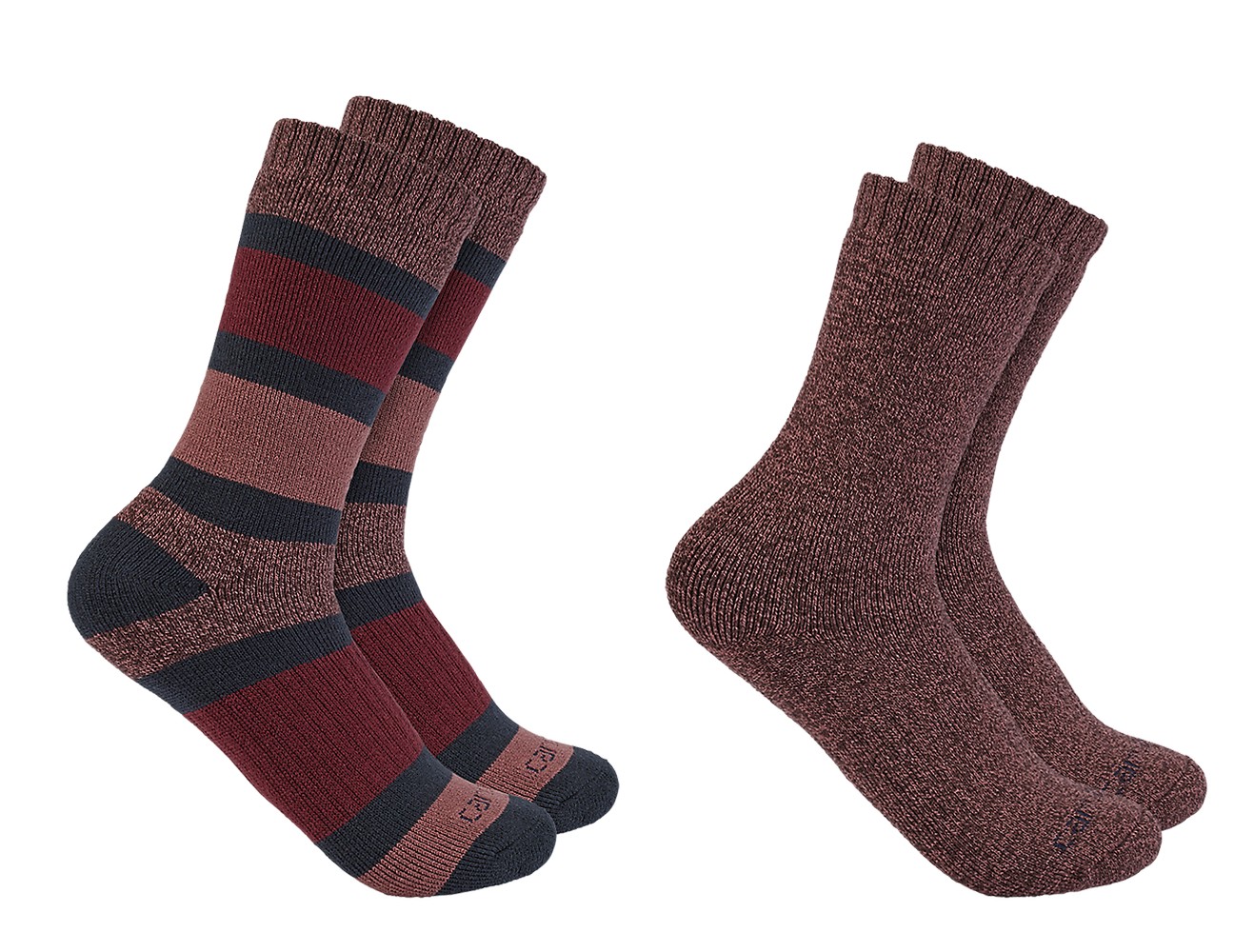 CarharttDamenSockenHeavyweightCrewSock2PackAssorted2