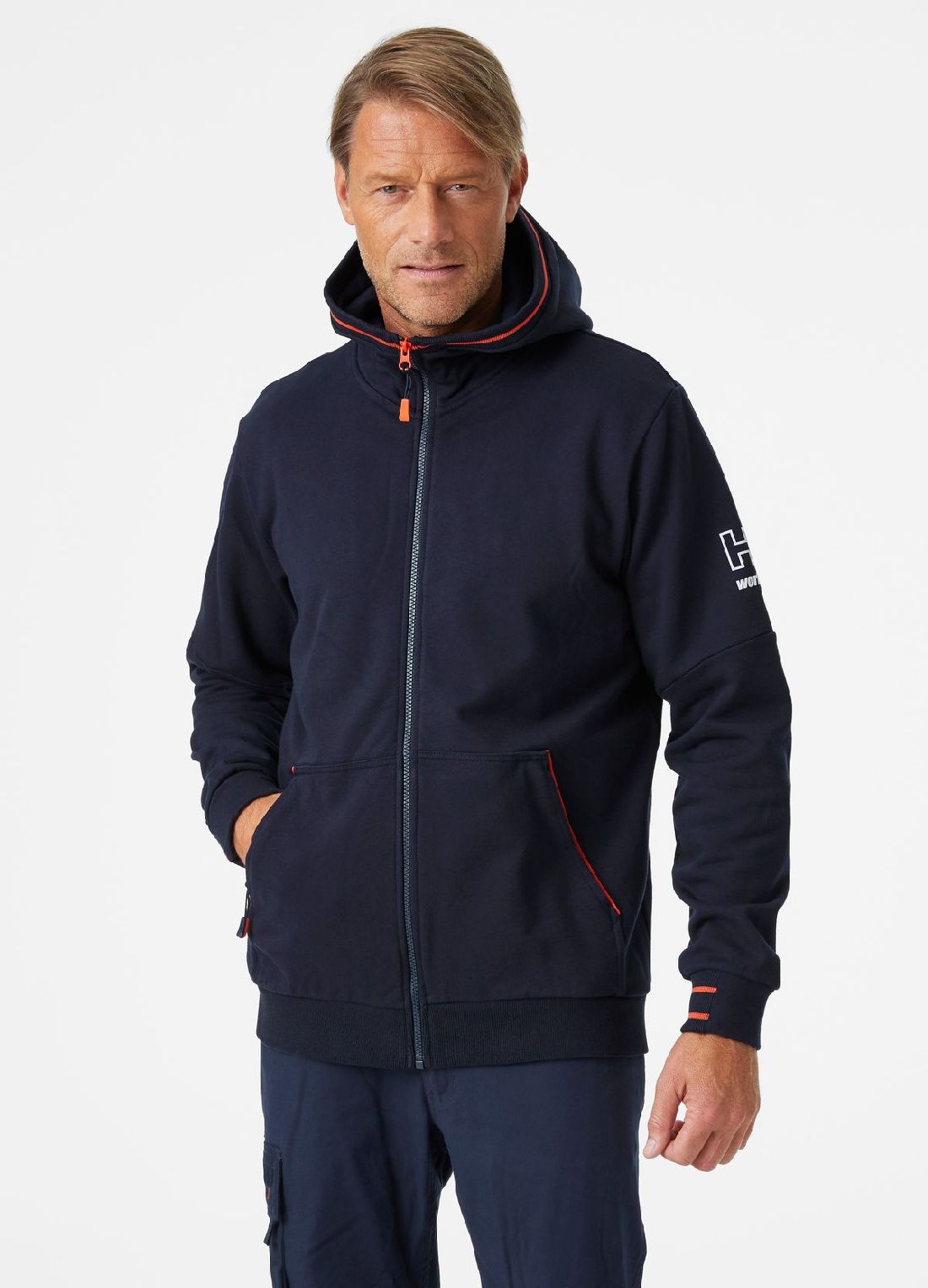 HellyHansenSweatshirtKensingtonZipHoodieNavy