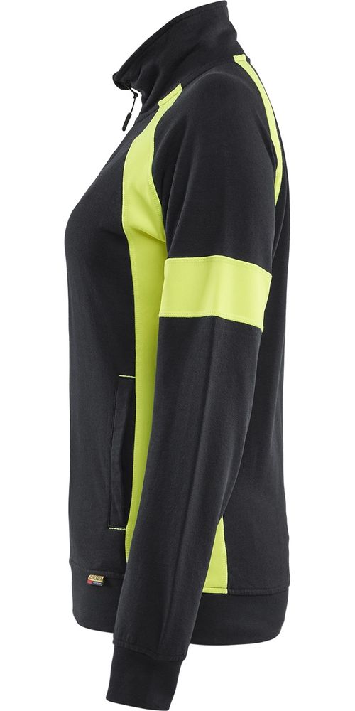 BlklderDamenArbeitsjackeSweatjackemitHighVis35681158SchwarzHighGelb-L