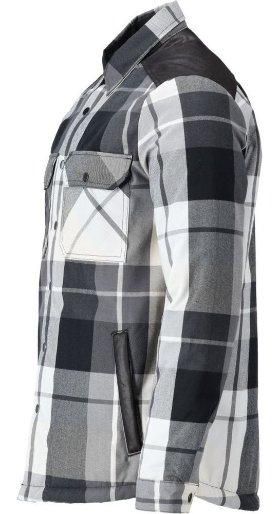 MascotHemdmitFaserpelzFutterCustomized23104-446Anthrazitgrau-kariert-XXL