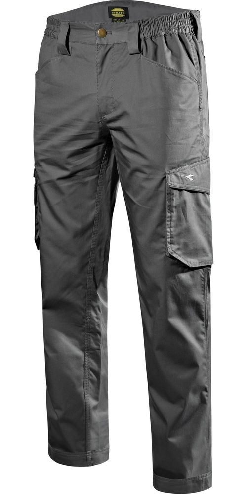 UtilityDiadoraArbeitshosePantStaffLightCargoCottonSteelGray-XS