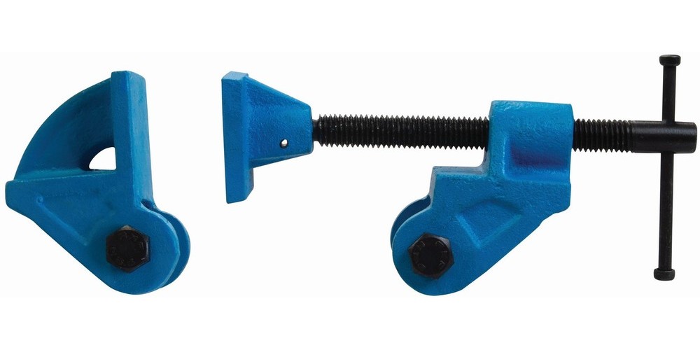 SilverlineZwingenSchraubstockmitunbegrenzterSpannbreiteBackenweite40mm