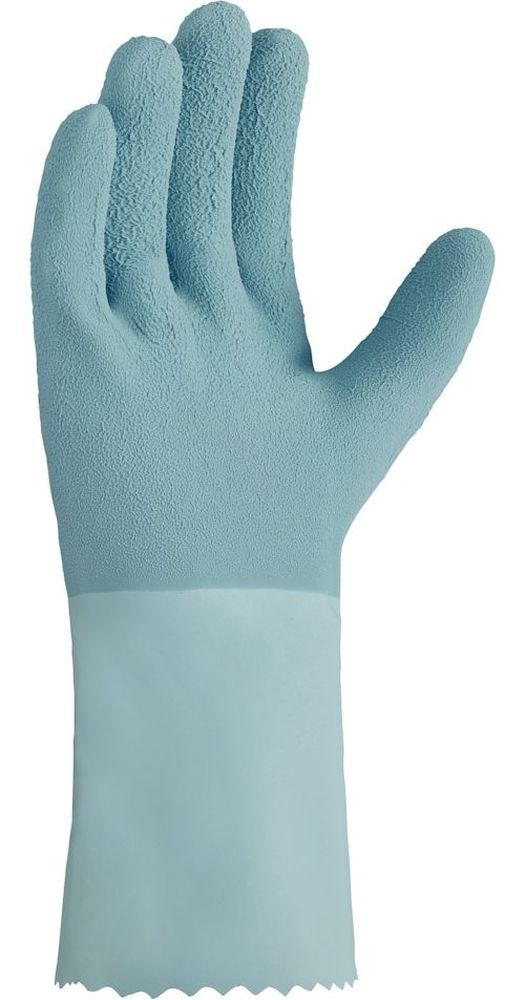 teXXorToplineChemikalienschutz-HandschuheNaturlatexGeraut12Stck2250Hellblau-7