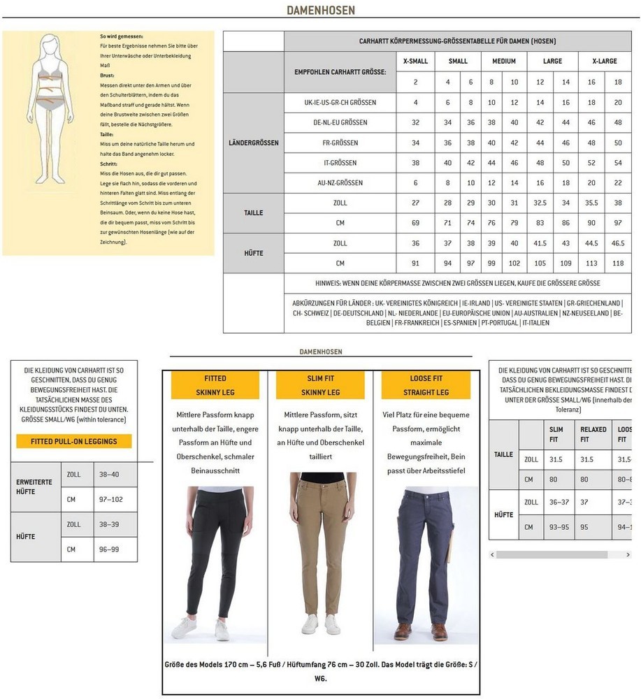 CarharttDamenSweatPantsRelaxedFitFleeceJoggerBlack