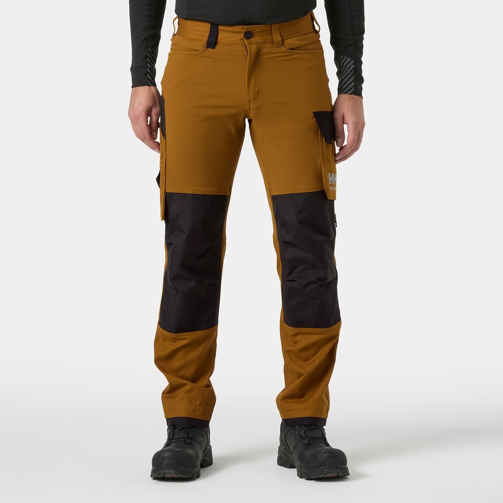 HellyHansenArbeitshoseOxford4XCNCTPant77395SaddleBlack-C44