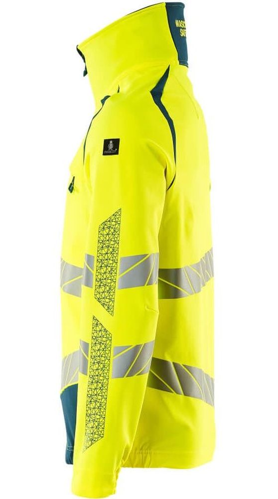 MascotJackeAccelerateSafe19009-511Hi-visGelbDunkelpetroleum-XXL