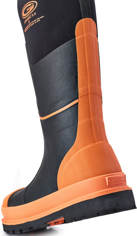 GrubsSicherheitsschuheCeramicSafetyWelliesOrange