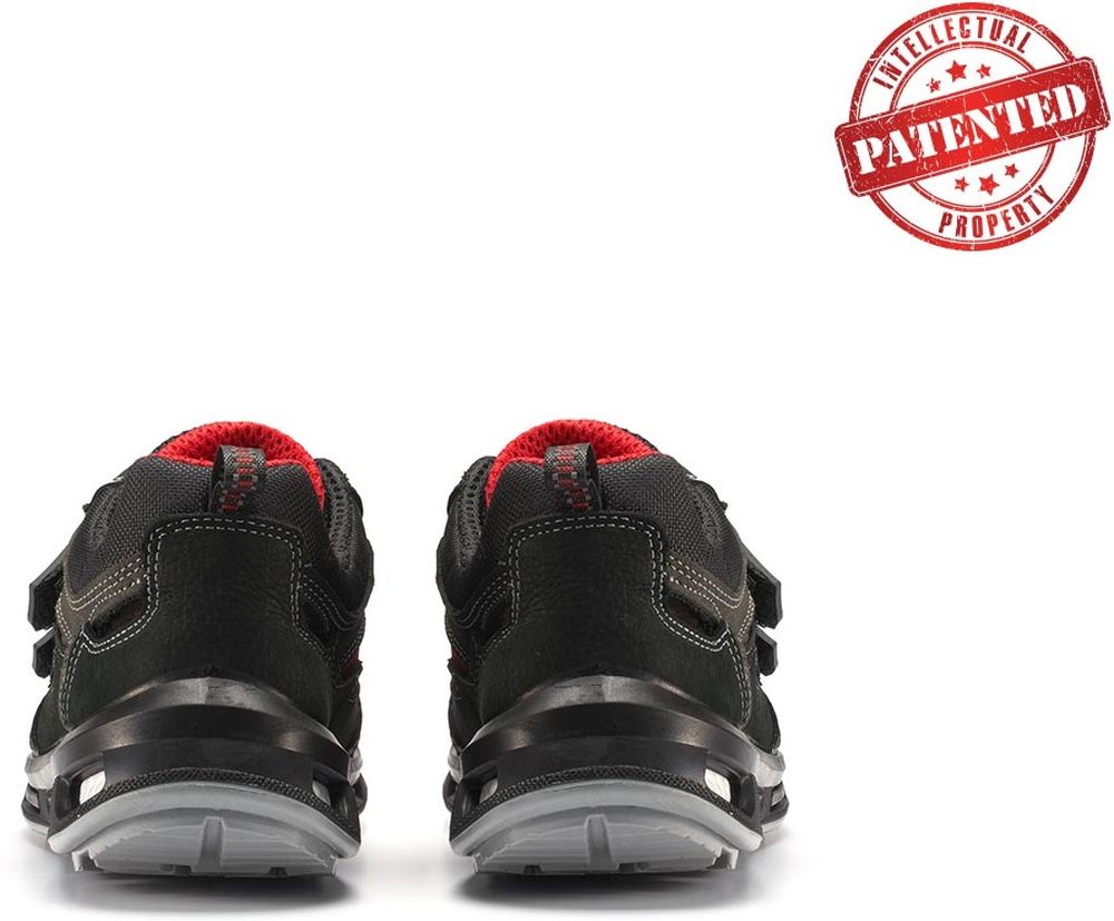 U-PowerSicherheitsschuheSandaleCodyEsdS1PSrcRL30316Schwarz-35