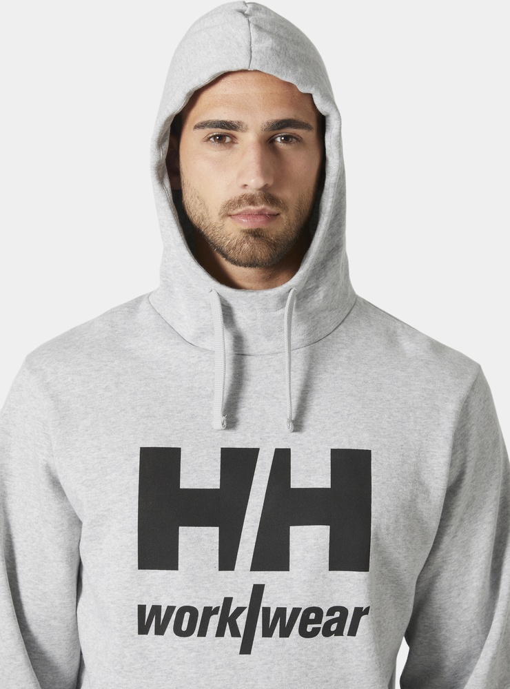 HellyHansenHoodieClassicLogo79284931LightGreyMelange-XS