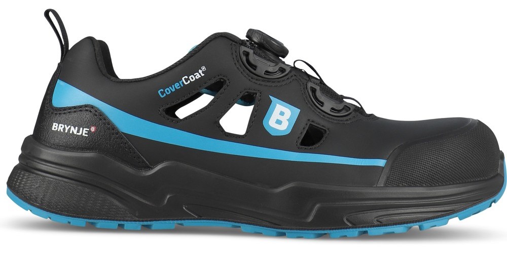 BrynjeSicherheitssandaleBlueStyleSchwarz