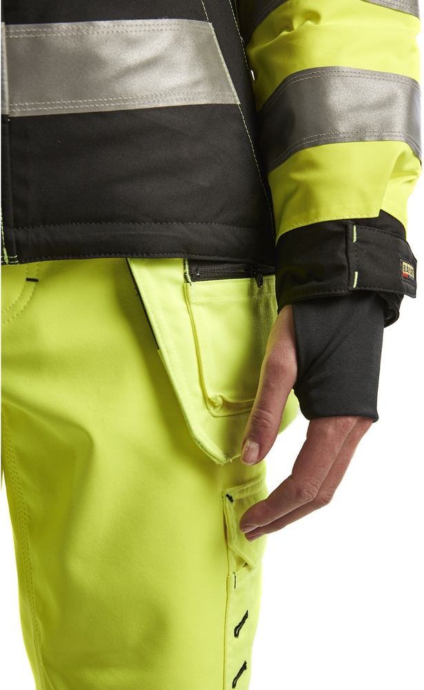 BlklderDamenArbeitsjackeHighVisWinterjacke48721987GelbSchwarz-L