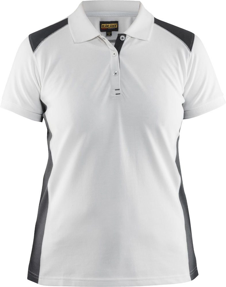 BlklderDamenPoloshirt33901050WeiDunkelgrau-L