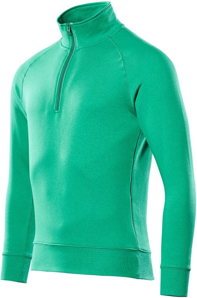 MascotSweatshirtmitkurzemReiverschlussNantesCrossover50611-971Grasgrn-XXL