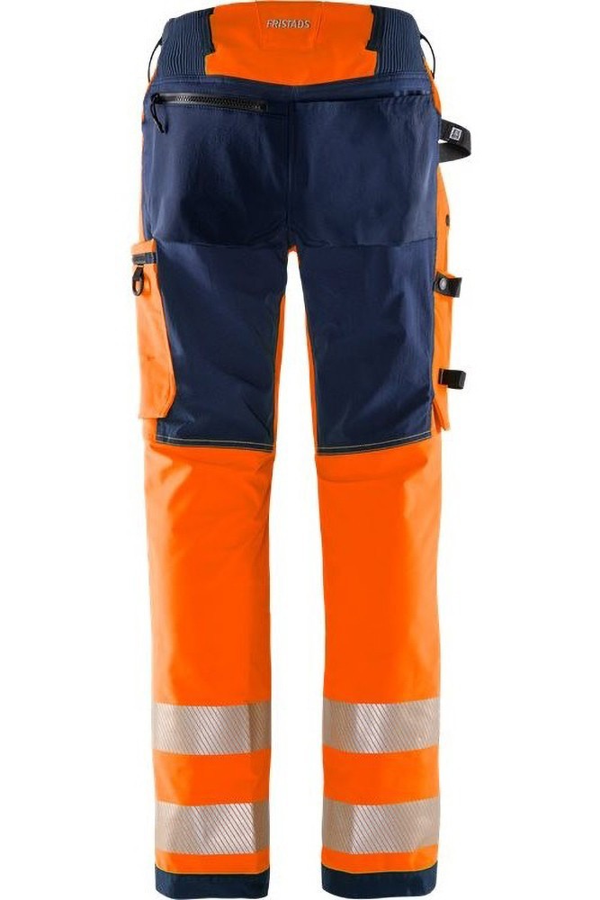 FristadsHighVisGreenStretchhoseKl22645GSTPWarnschutz-OrangeMarine-C44