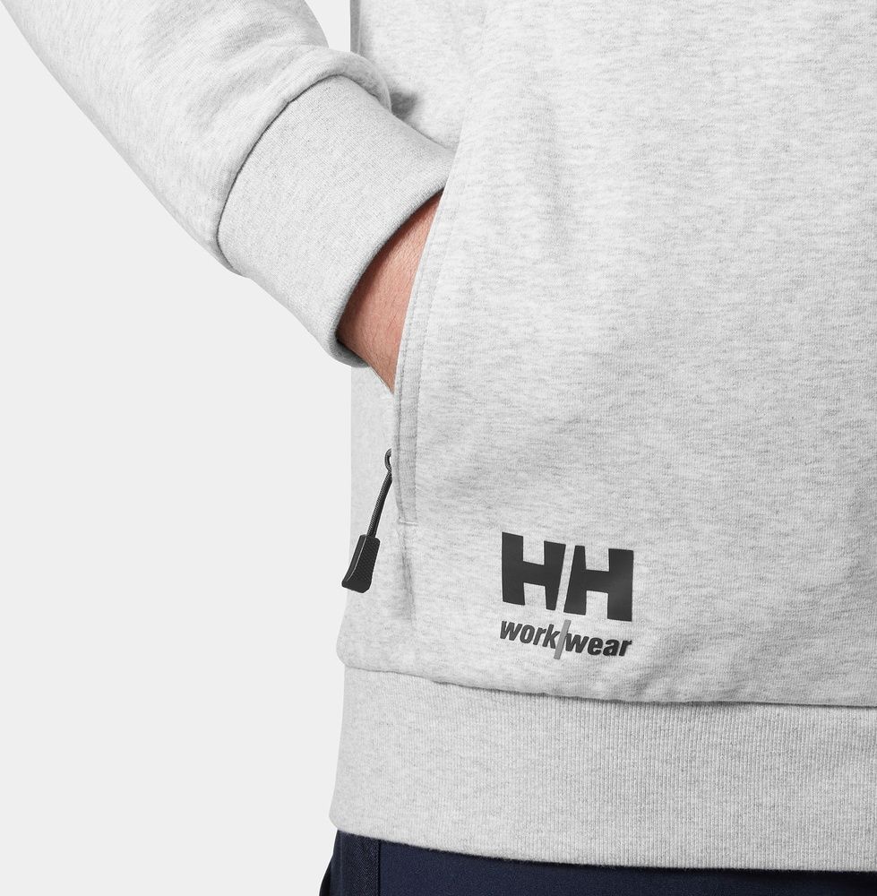 HellyHansenHoodieEvoZip79345GreyMelange-XS