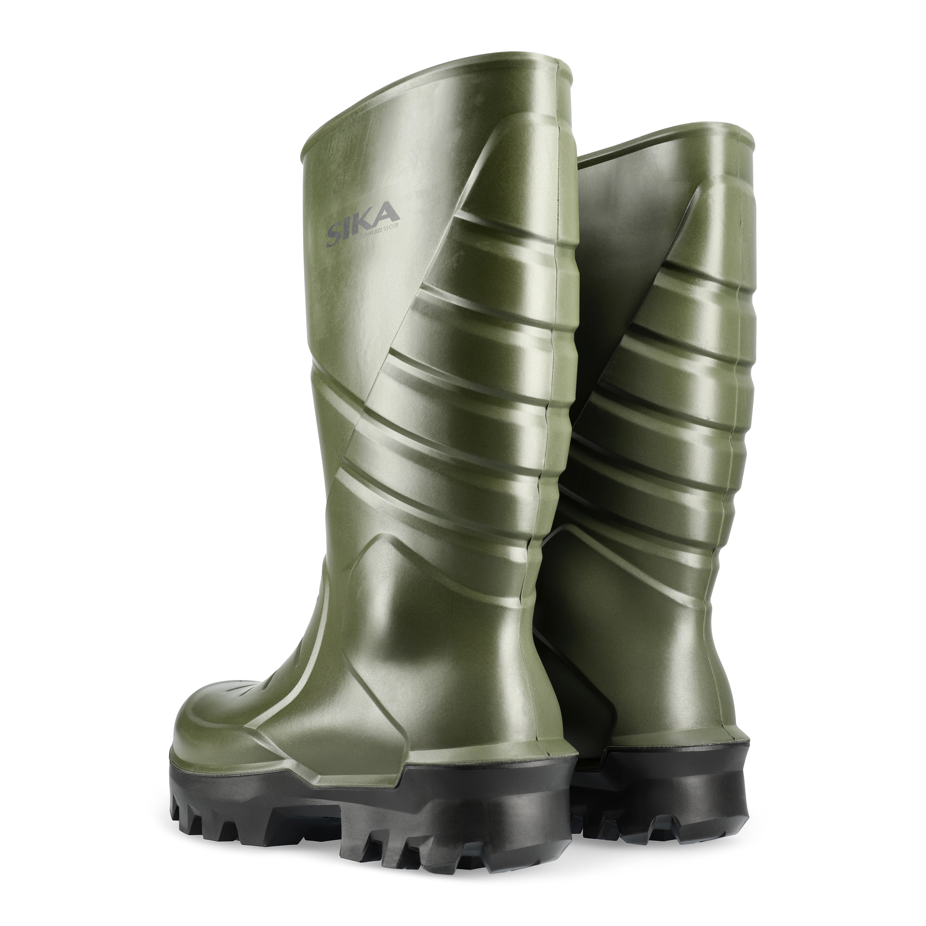 SikaGummistiefelThermoGreenPUsafetyGrn-38