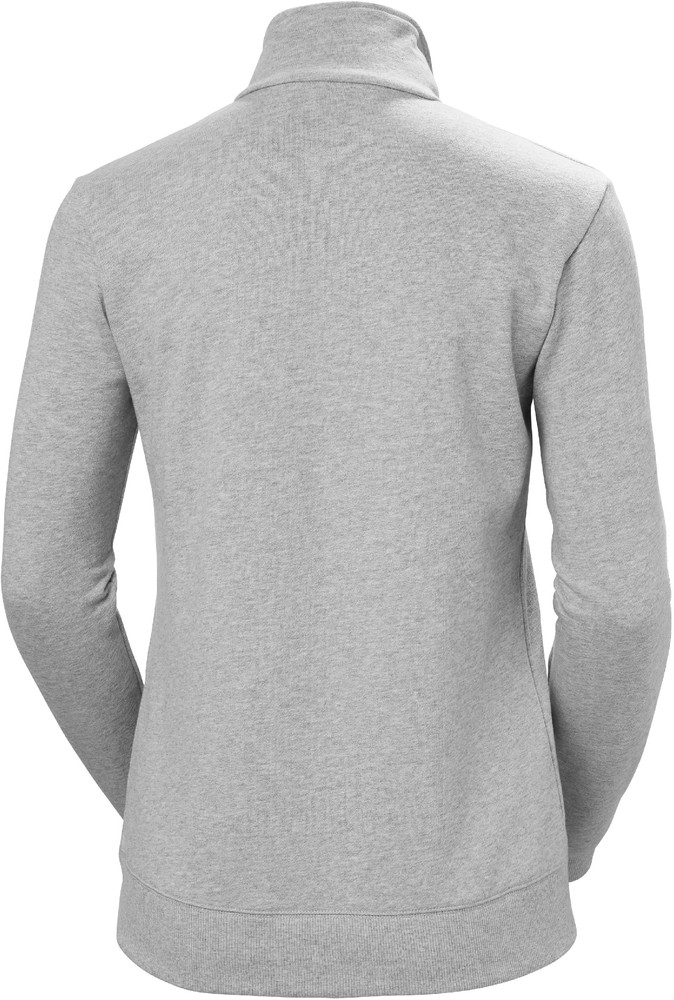 HellyHansenDamenClassicZipSweatshirtMidGrey-XS