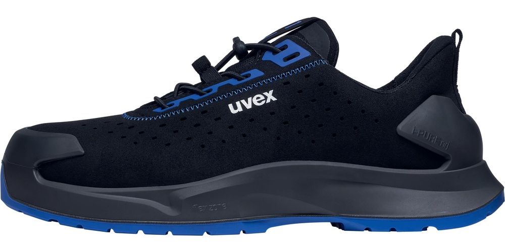 UvexSicherheits-Halbschuhe1X-CraftS1SR68138SchwarzBlau-35Weite11