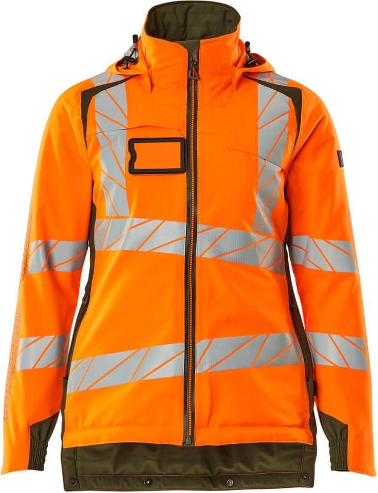 MascotDamenWinterjackeAccelerateSafe19045-449Hi-visOrangeMoosgrn-XXL