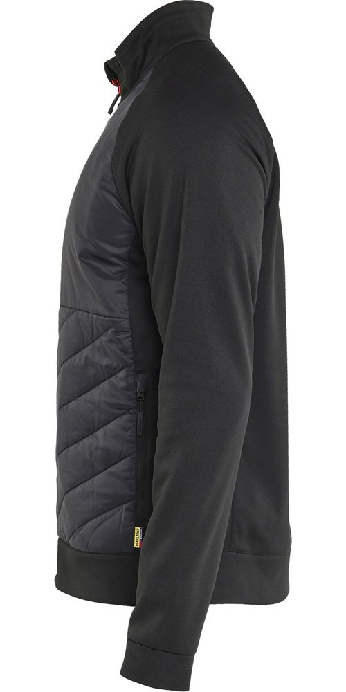 BlklderHybridSweater34182526SchwarzRot-4XL