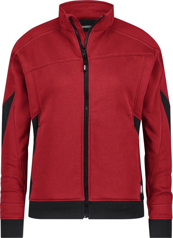 DassyDamenSweatshirtVeloxNextWomenRotSchwarz-XS