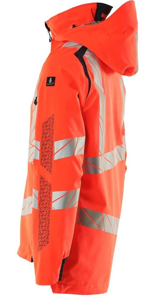 MascotHardShellJackeAccelerateSafe19001-449Hi-visRotSchwarzblau-XXL