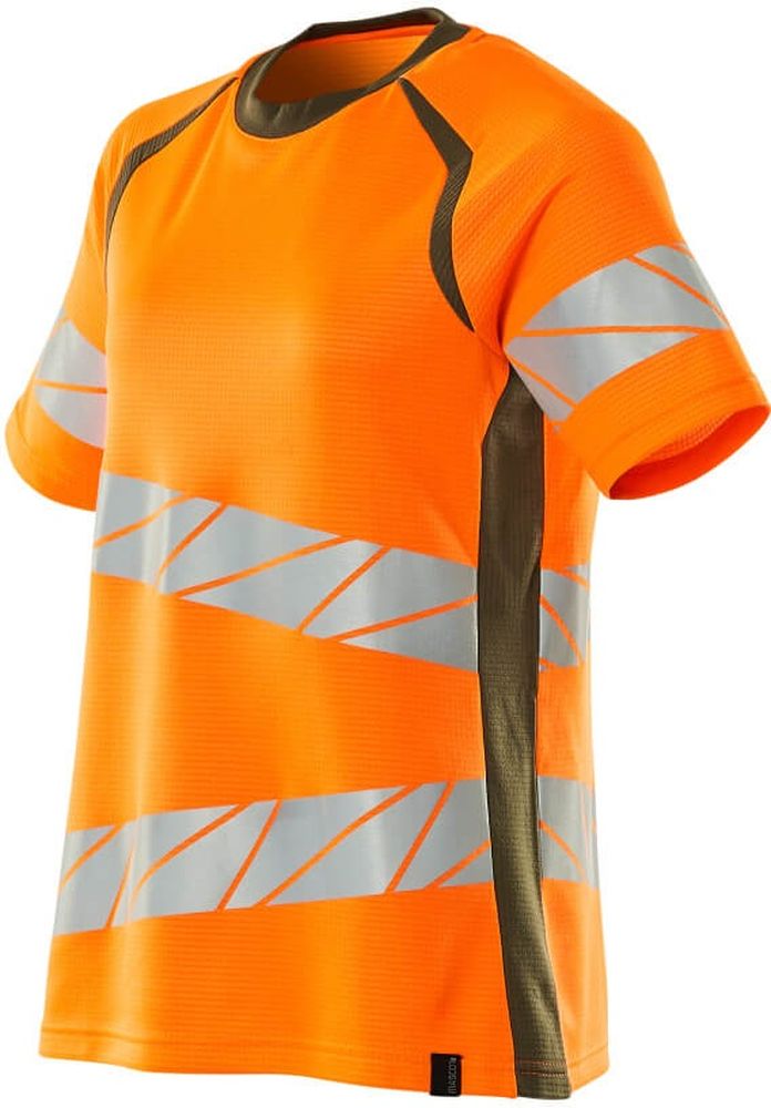 MascotDamenT-ShirtAccelerateSafe19092-771Hi-visOrangeMoosgrn-XXL