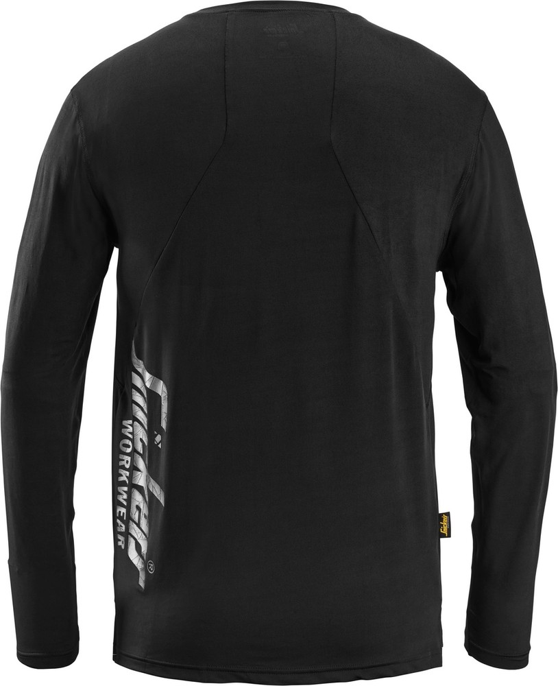 SnickersWorkwearLiteWorklangarmT-ShirtSchwarz