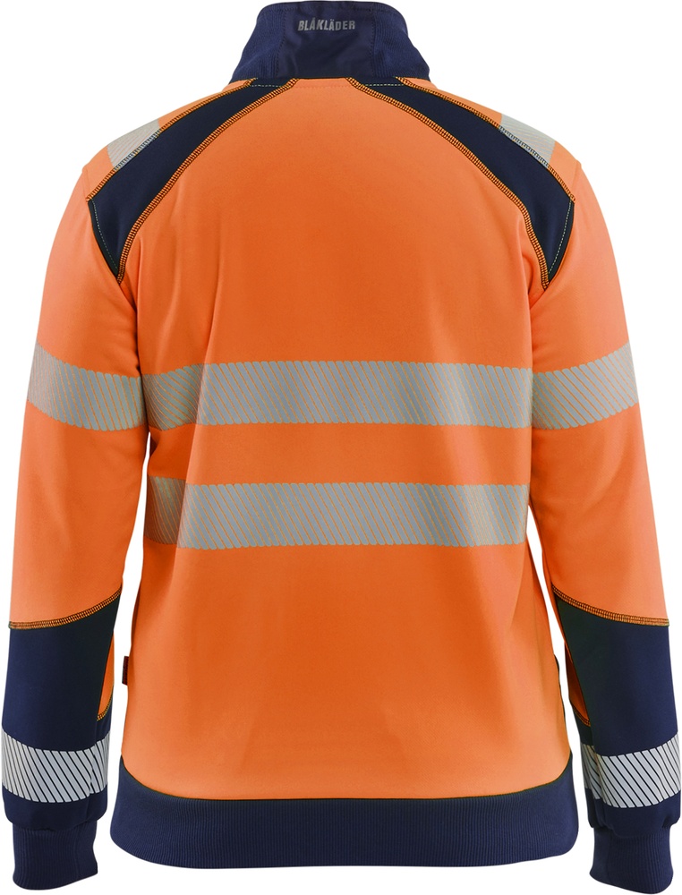 BlklderDamenArbeitsjackeHighVisSweatjacke35082528OrangeMarineblau-L