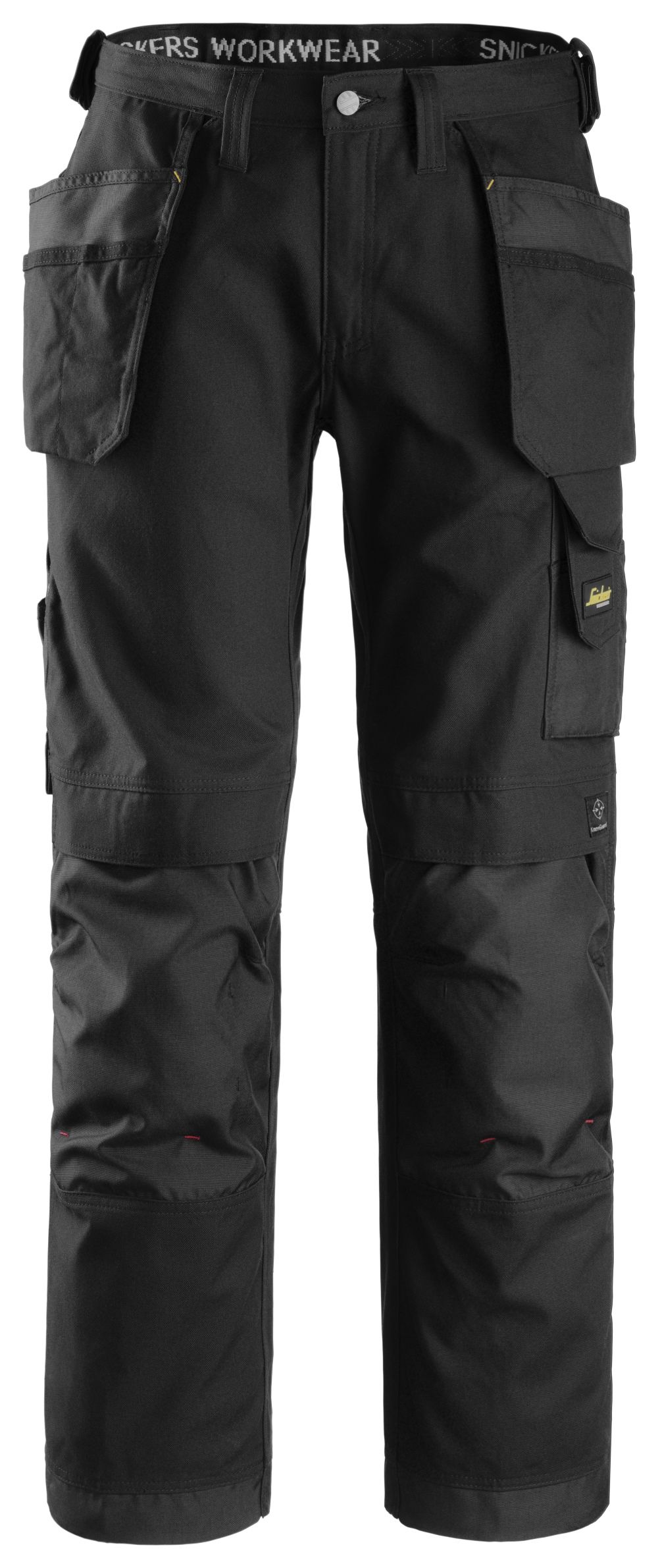 SnickersCanvasArbeitshosemHolstertaschenEN14404Schwarz