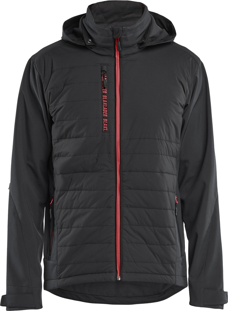 BlklderArbeitsjackeHybridJacke47432513SchwarzRot-4XL