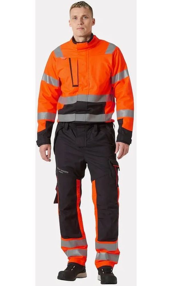 HellyHansenArbeitshoseAlna20WorkSuitOrangeEbony-C50