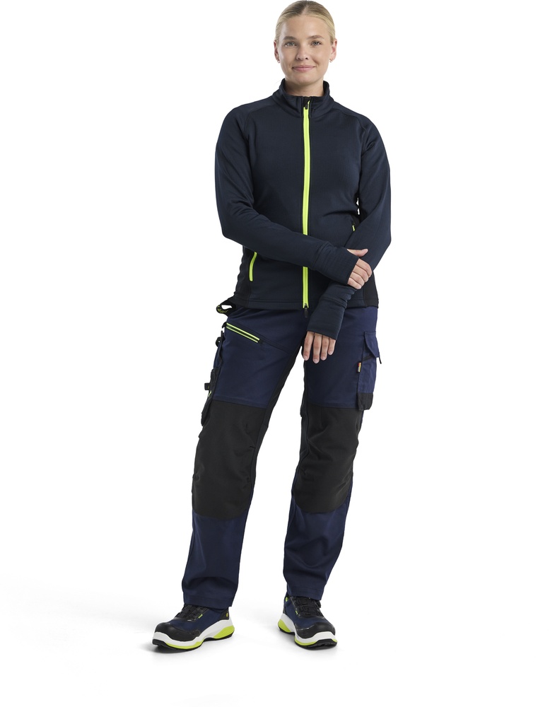 BlklderDamenArbeitsjackeSTRIKERFleecejacke47452539DunkelMarineblauHighVisGelb-L