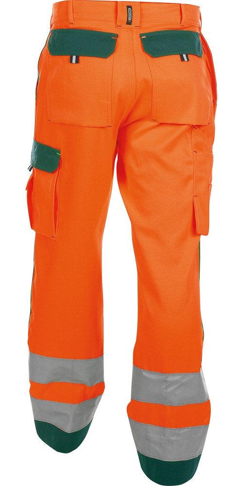 DassyWarnschutzhosemitKniepolstertaschenBuffaloPESCO70NeonorangeFlaschengrn