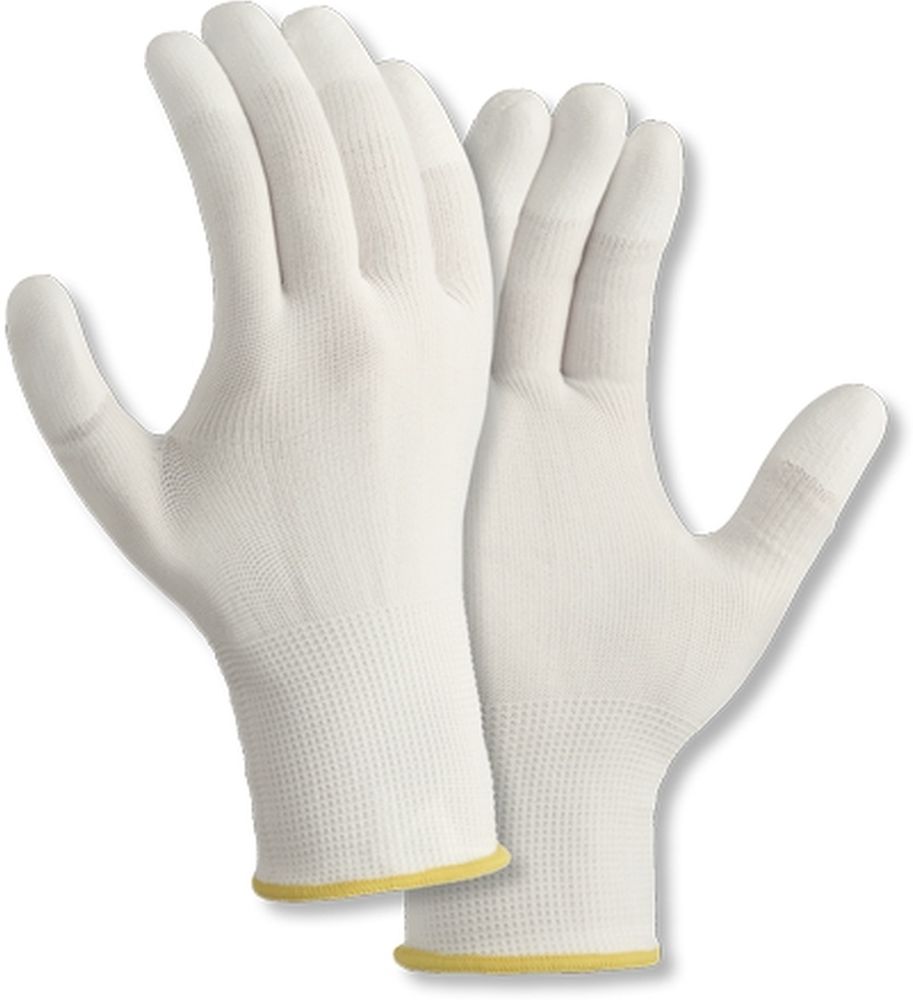 teXXorPolyester-StrickhandschuhePu-Beschichtet12Stck2410Wei-5
