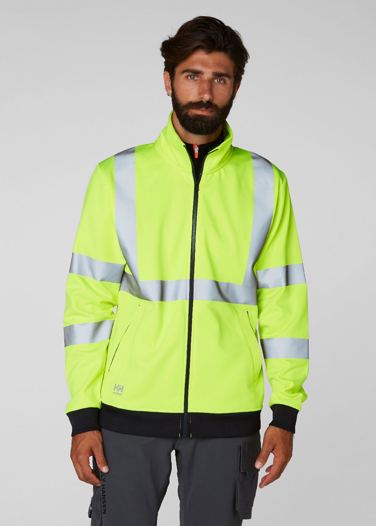 HellyHansenHoodieSweatshirt79112AddvisZipSweatershirt360Yellow