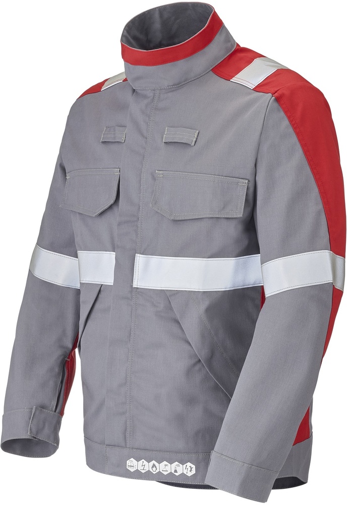 CepovettJackeAtexKolor320XpCapurata9D803004SteelGreyEmpireRed-XS