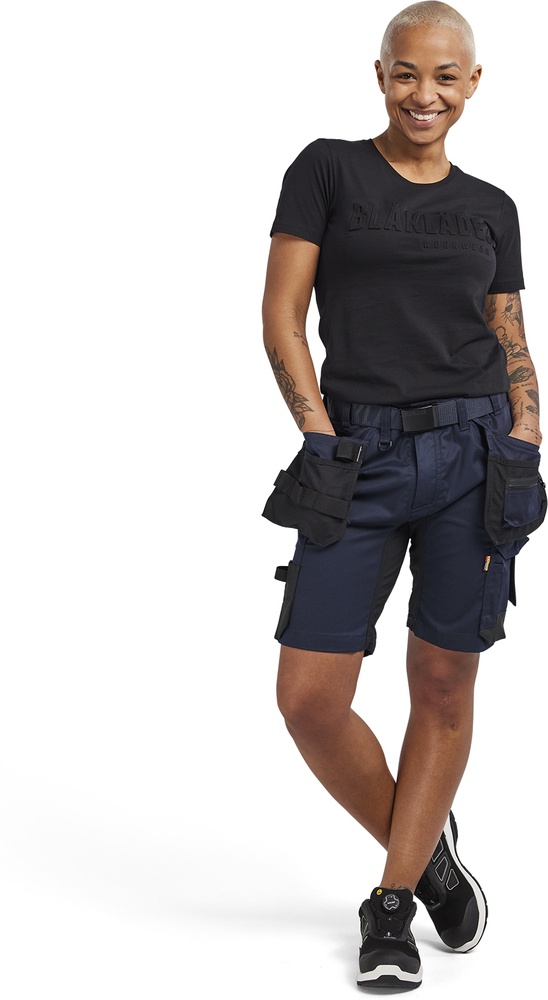 BlklderDamenArbeitsshortsHandwerkerShortsmitStretch71331832DunkelMarineblau-C32