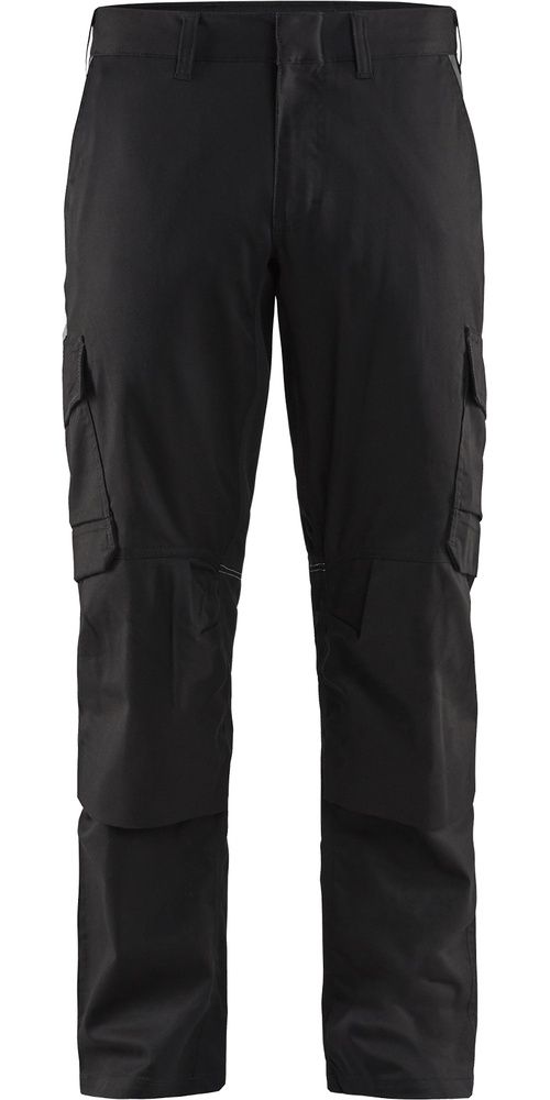 BlklderArbeitshoseIndustrieStretchmitKniepolstertaschen14481832SchwarzDunkelgrau-C144