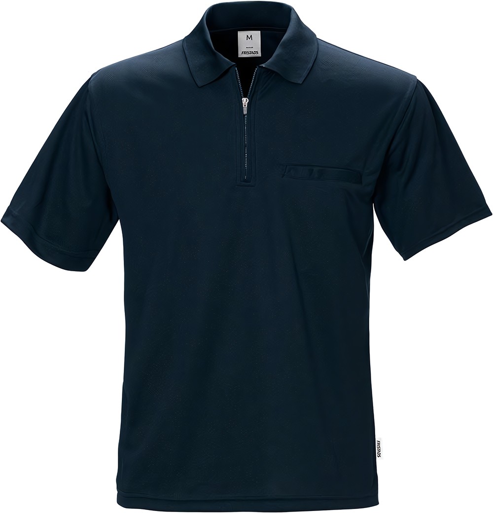 FristadsFunktions-PoloshirtCoolmax-Funktions-Polohemd718PFMarineblau FristadsFunktions-PoloshirtCoolmax-Funktions-Polohemd718PFMarineblau