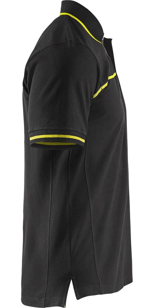 BlklderPoloshirt33891050SchwarzHighVisGelb-4XL