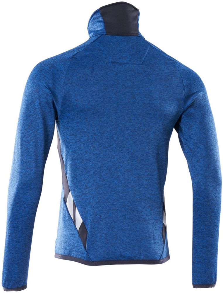 MascotFleecepullovermitReiverschlussAccelerate18103-316AzurblauSchwarzblau-XXL