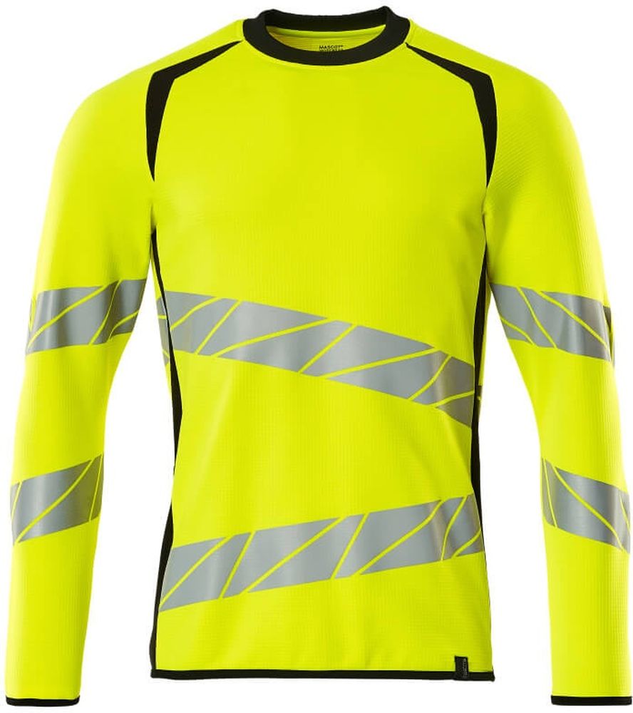 MascotSweatshirtAccelerateSafe19084-781Hi-visGelbSchwarz-XXL