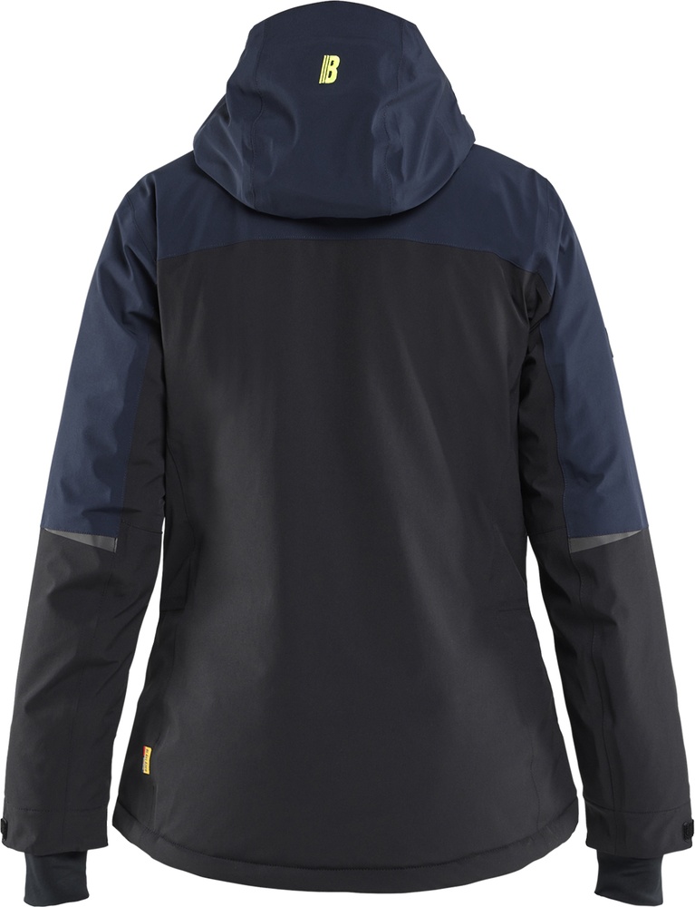 BlklderDamenArbeitsjackeSTRIKERWinterjackeStretch47071917DunkelMarineblauHighVisGelb-L