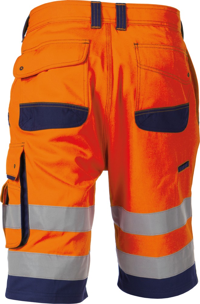 DassyWarnschutz-ShortsLuccaPESCO74NeonorangeDunkelblau