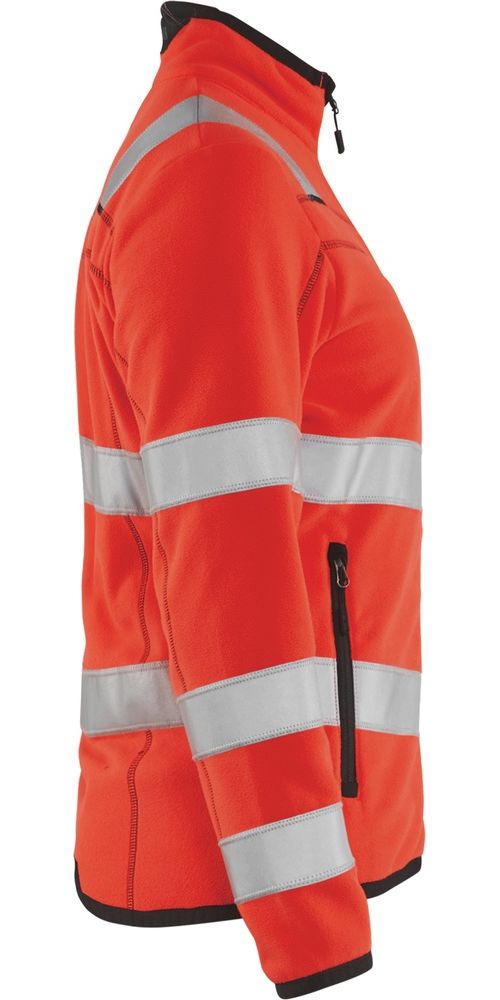 BlklderDamenArbeitsjackeHighVisMicrofleeceJacke49661010Rot-L
