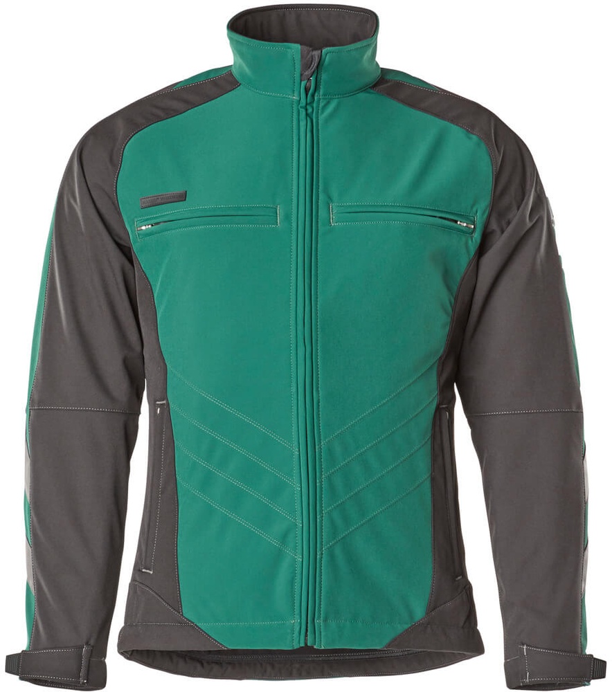 MascotSoftshellJackeDresdenUnique12002-149GrnSchwarz-XXL