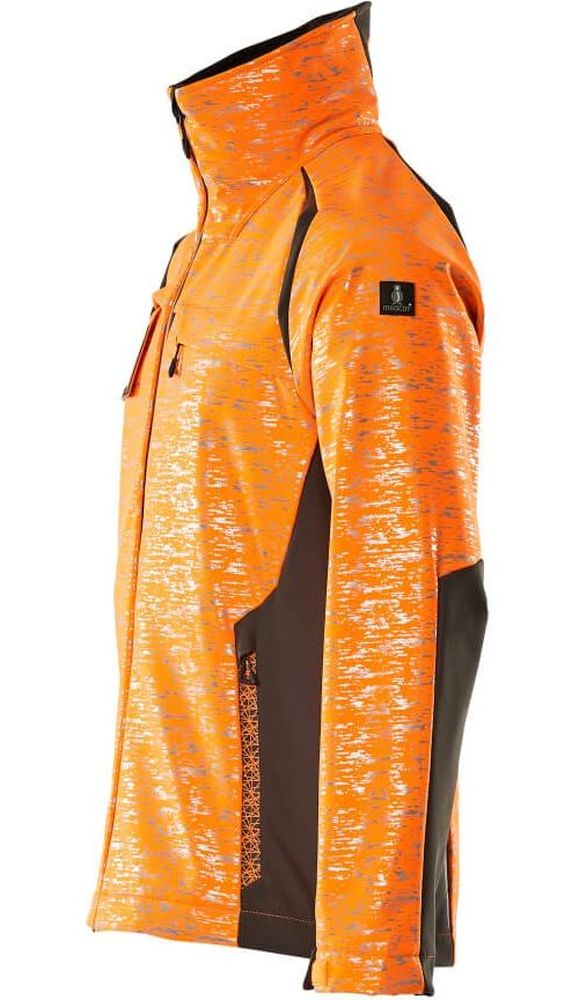 MascotSoftshellJackeAccelerateSafe19202-291Hi-visOrangeDunkelanthrazit-XXL
