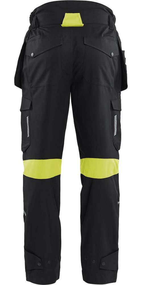 BlklderArbeitshoseHandwerkerInhrent14181512SchwarzHighVisGelb-C44